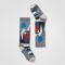 Kids' Smartwool Ski Sleigh Bear Over the Calf Socks Medium Gray