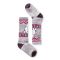 Kids' Smartwool Wintersport Polar Bear Pattern Over the Calf Socks Purple Eclipse