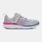 Kids' Under Armour Assert 9 AC Halo Gray/White/Vivid Lilac