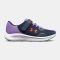 Kids' Under Armour Pursuit 3 AC Utility Blue / Vivid Lilac