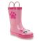Kids' Western Chief Khloe Cat Rain Boot Pink