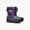 Little Kids' Bogs B-Moc Snow Little Textures Purple