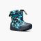 Little Kids' Bogs B-Moc Snow Winter Mountain Navy Multi