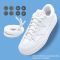 Lock Laces® Flat Laces No Tie Shoelaces White