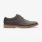 Men's Clarks Atticus LT Lace Dark Grey Nubuck