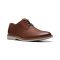 Men's Clarks Atticus LT Lace Dark Tan Leather
