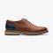 Men's Clarks Monahan Plain Tan Leather