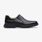 Men's Clarks Un Briley Step Black Leather