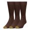 Men's Gold Toe Canterbury Crew 3-Pack Brown