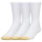 Men's Gold Toe Ultra Tec Crew 3-Pack White