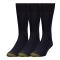 Men's Gold Toe Windsor Wool Crew 3-Pack Black