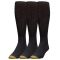 Men's Gold Toe Windsor Wool Over the Calf 3-Pack Black