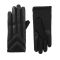 Men's Isotoner Woven Applique Chevron Gloves 2.0 Black