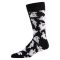 Men's MeMoi Ghost Crew Socks Black