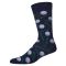 Men's MeMoi Golf Crew Socks Navy Blazer