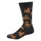 Men's MeMoi Puppies Crew Socks Medium Gray Heather