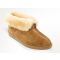 Men's Minnetonka Sheepskin Ankle Boot Tan