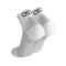 Men's OS1st Plantar Fasciitis Quarter Crew Compression Socks White