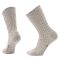 Men's Smartwool Everyday Coxy Waffle Press Crew Socks Taupe - Natural Marl