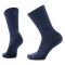 Men's Smartwool Everyday Solid Rib Crew Socks Navy