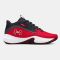 Men's Under Armour Lockdown 7 Red / Black / White
