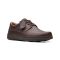 Men's Clarks Nature 5 Lo Dark Brown Leather