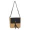 Sun N Sand Paper Straw Crossbody Black