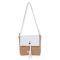 Sun N Sand Paper Straw Crossbody White