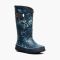 Kids' Bogs Rainboot Micro Camo Blue Multi