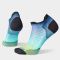 Women's Smartwool Run Zero Cushion Ombre Print Low Ankle Socks Capri