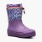 Kids' Bogs Snow Shell Boot Animal Violet Multi