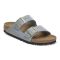 Women's Birkenstock Arizona Basalt Gray Oiled Leather