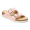 Women's Birkenstock Arizona Embossed Lizard Rose Birko-Flor