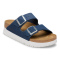 Women's Birkenstock Arizona Flex Platform Navy Nubuck