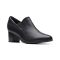 Women's Clarks Loken Way Black Leather
