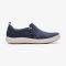 Women's Clarks Nalle Lilac Navy Nubuck