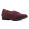 Women's Clarks UnBlush Go Aubergine Suede