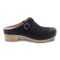 Women's Dansko Berry Black Burnished Nubuck