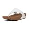 Women's FitFlop Lulu Leather Toe-Post White