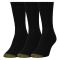 Women's Gold Toe Ultra Tec Crew 3-Pack Black
