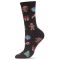 Women's MeMoi Christmas Cookie Delight Crew Socks Black