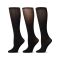 Women's MeMoi Herringbone / Solid / Diamonds Trouser Socks 3 Pair Pack Black