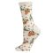 Women's MeMoi Sloth Crew Socks Marshmallow