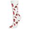 Women's MeMoi Sriracha Crew Socks Winter White