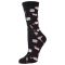 Women's MeMoi Sushi Crew Socks Black