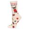Women's MeMoi Sweater Weather Crew Socks Oatmeal Heather