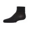 Women's MeMoi Triple Roll Ankle Socks Black