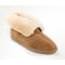 Women's Minnetonka Sheepskin Ankle Boot Tan