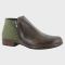 Women's Naot Helm Pecan Brown / Oily Olive Suede