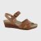 Women's Naot Throne Caramel Leather
